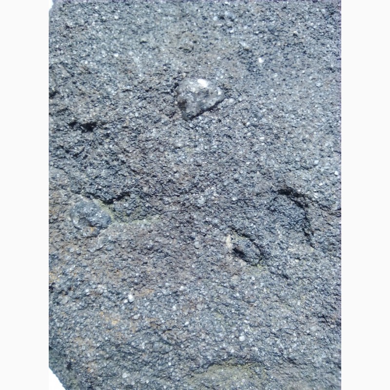 Фото 5. Каменной железный углистый метеорит