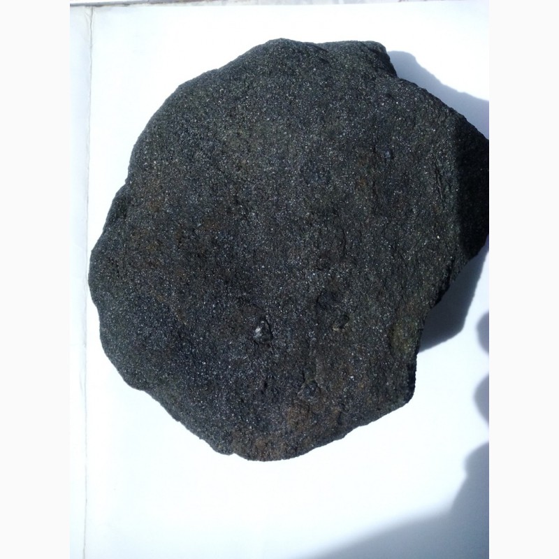 Фото 7. Каменной железный углистый метеорит