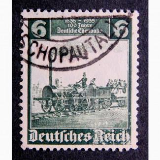 Марка Германия серия паровоз, локомотив 1935 год