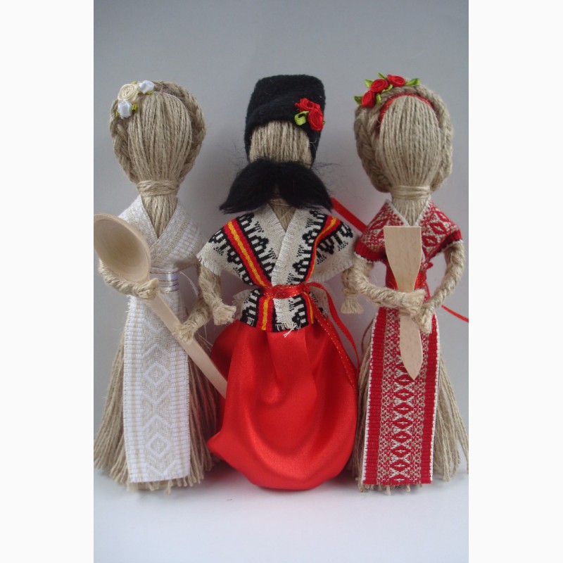 Фото 5. Кукла-мотанка Берегиня (льняная нить) Оберег-подарок в дом