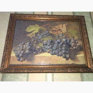 Продам вишиту картину виноград