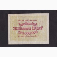 200 000 000 марок 1923г. Германия. T 13318