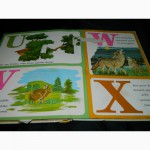 3D Азбука Буквар Pop Up Animal Alphabet Book by Random House 1973 США