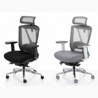 Удобное кресло Ergo Chair 2 черного или серого цвета