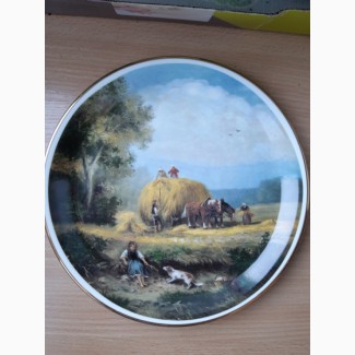 Старинная английская тарелка фарфор
