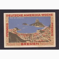 50 пфеннигов 1923г. Bremen. Германия