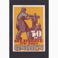 50 пфеннигов 1922г. Гнойен. Германия