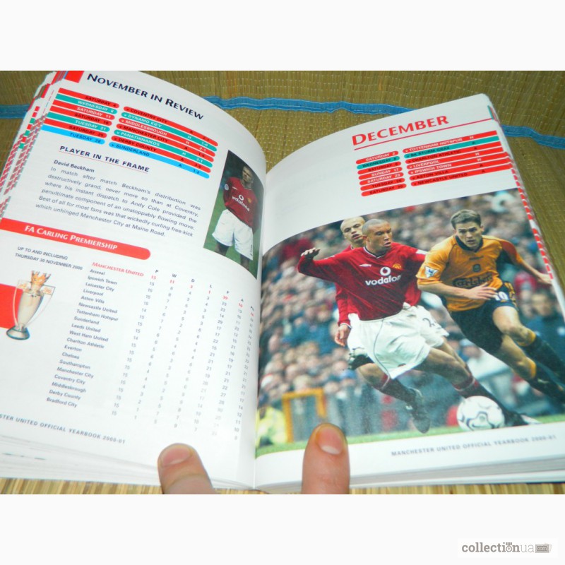 Фото 6. Официальный ежегодник Манчестер Юнайтед 2001 Manchester United