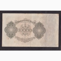 10 000 марок 1923г. М 1825271. Германия. (большой размер)