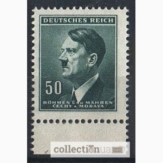 Deutsches Reich. Bohmen und Mahren. 1942г. SC 94, MI 92