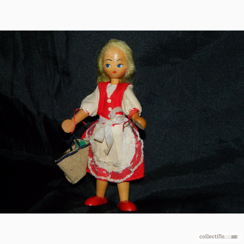 Фото 4. Винтажная Деревянная Польская Кукла 1970х годов