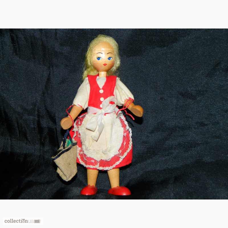 Фото 7. Винтажная Деревянная Польская Кукла 1970х годов