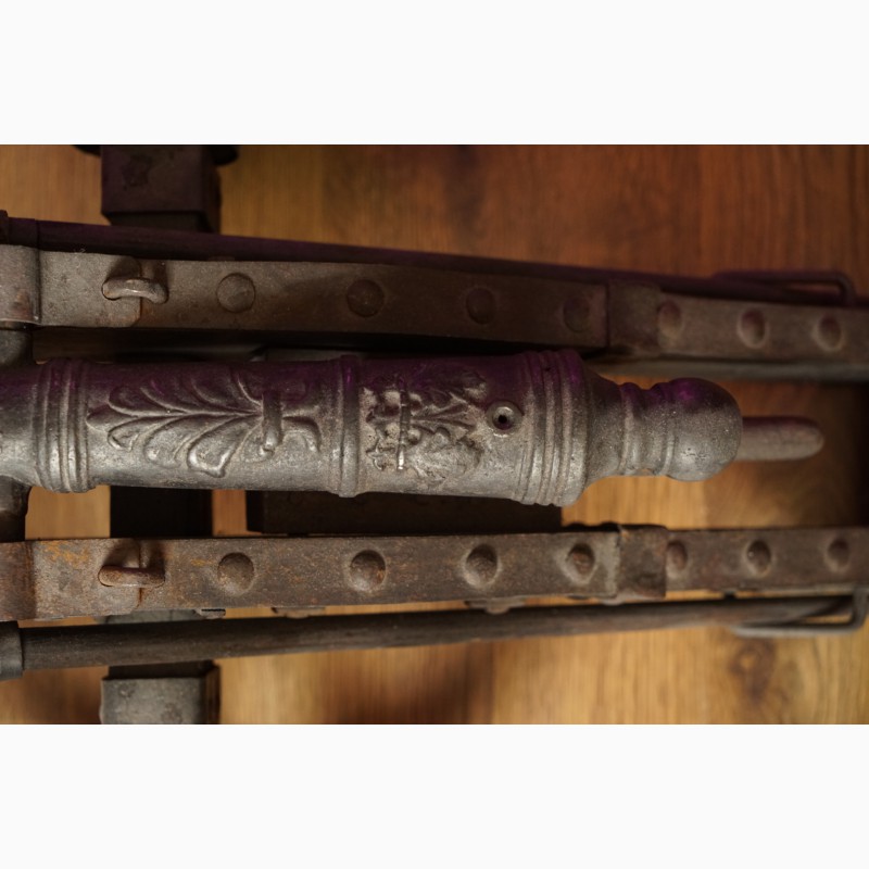 Фото 5. Макет салютной пушки -фальконет 1743 г, с двухглавым орлом
