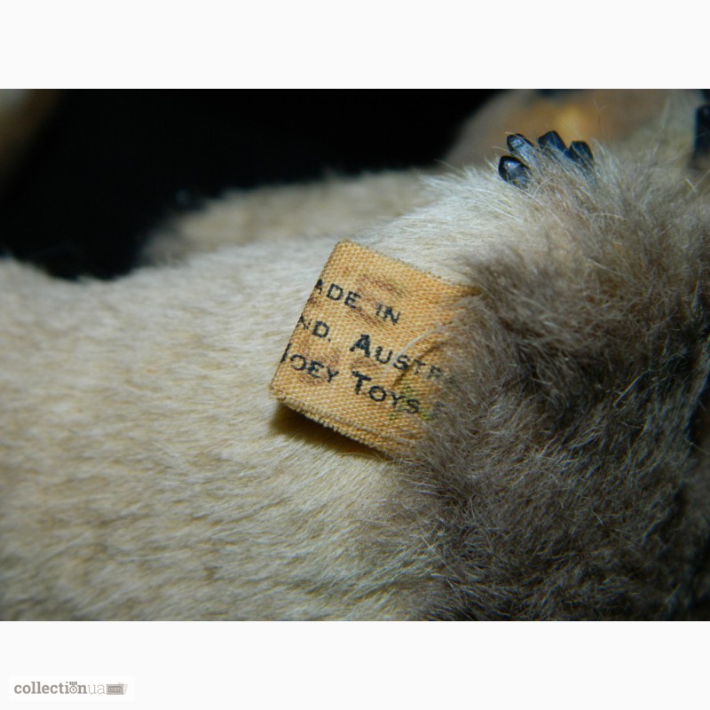 Фото 8. Винтажная Игрушка Медведь Коала из шерсти Кенгуру 70-80х годов