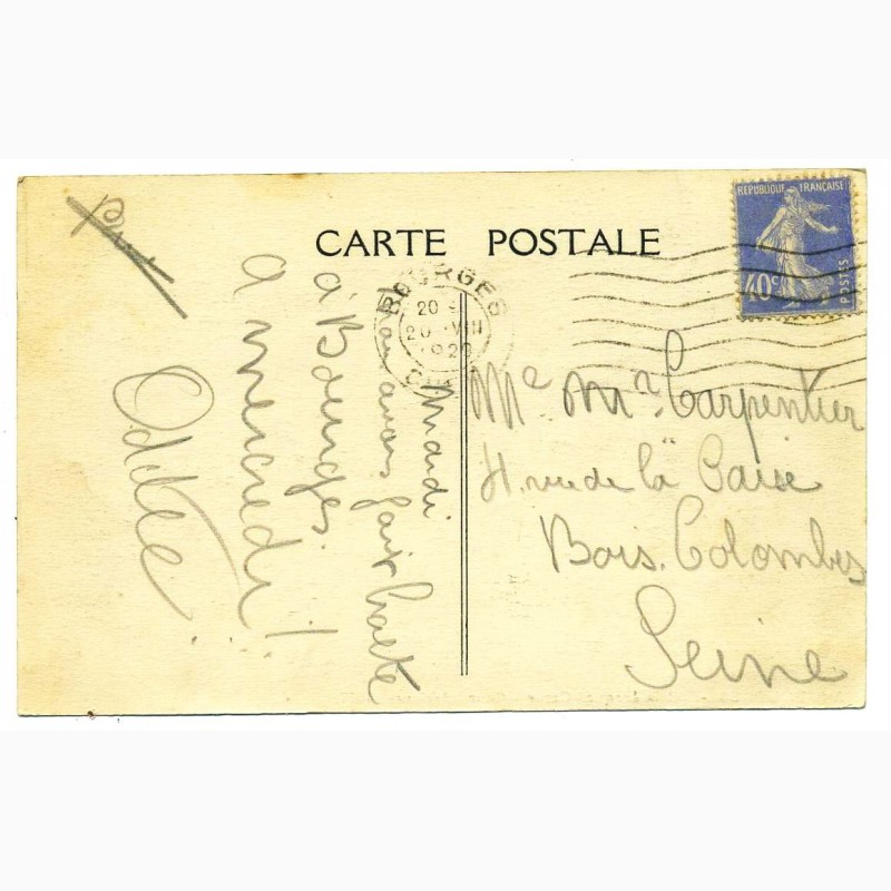 Фото 2. Франция. Бурже. Дворец Жака Кёра.1929г. Лот 241