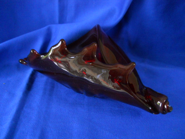 Фото 19. Винтажная ваза из красного Итальянского стекла ручной работы