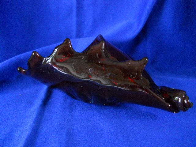 Фото 17. Винтажная ваза из красного Итальянского стекла ручной работы