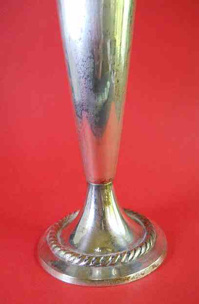 Фото 11. Винтажная Итальянская мельхиоровая ваза