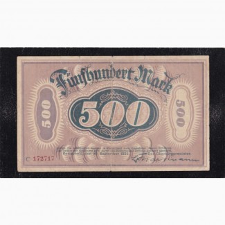 500 марок 1922г. C 172717. Германия
