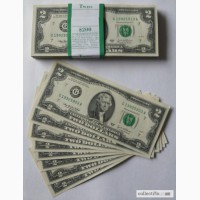 Банкнота США 2 доллара