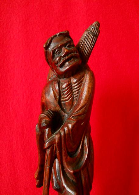 Фото 2. Китайская старинная деревянная статуэтка из ценного дерева Rose Tree