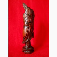 Китайская старинная деревянная статуэтка из ценного дерева Rose Tree