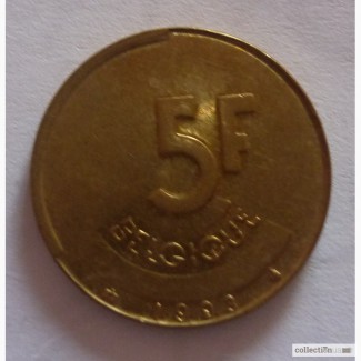 5 франков Бельгия