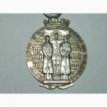 Медаль Португалия за военную компанию Ангола 1961-62-63 серебро