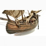 Модель португальской рыбацкой лодки - мулеты