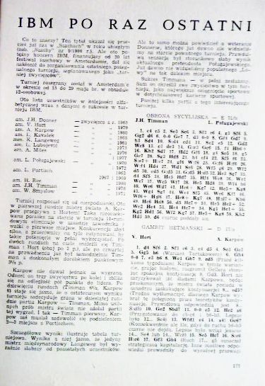 Фото 3. Шахматы. Журнал SZACHY. 8. 1981 г. Польша