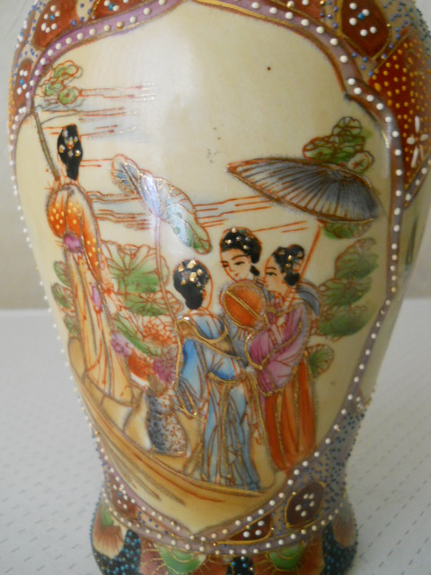 Фото 15. Винтажная интерьерная Китайская ваза в стиле “Satsuma”