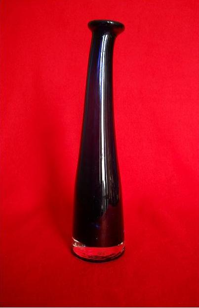Винтажная ваза из голубого Итальянского стекла Мурано