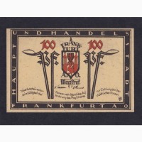 1 марка 1922г. Германия