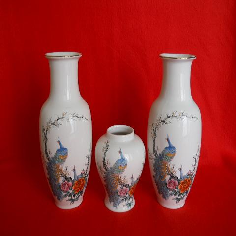 Фото 4. Японские вазы Павлин