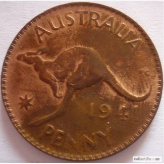 1 пени 1941 Австралия