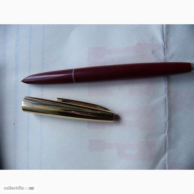 Фото 2. Перьевая ручка Golden Star 2, позолота, старый Китай, СССР