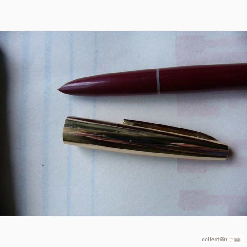 Фото 7. Перьевая ручка Golden Star 2, позолота, старый Китай, СССР