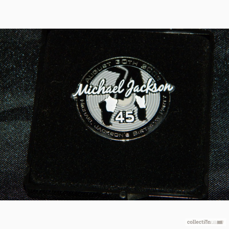 Фото 2. Очень Редкий Значок Michael Jacksons 45th Birthday Party
