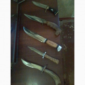 Продам коллекцию охотничьих ножей ручной работы