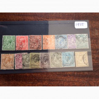 15 марок короля Великобритании Георга V