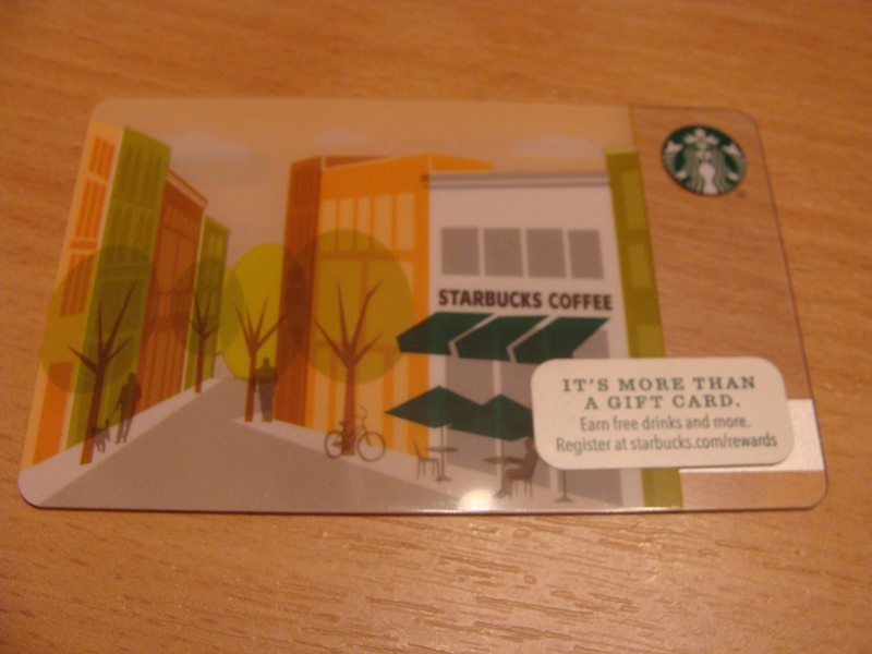 Карточка подарочная Starbucks