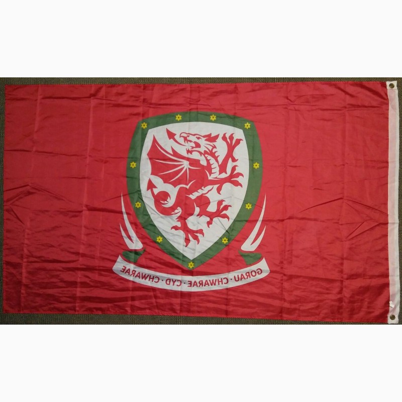 Фото 2. Прапор Wales national football team